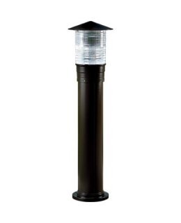 Dabmar D350-LED140-B 120V Cast Aluminum Bollard BLACK